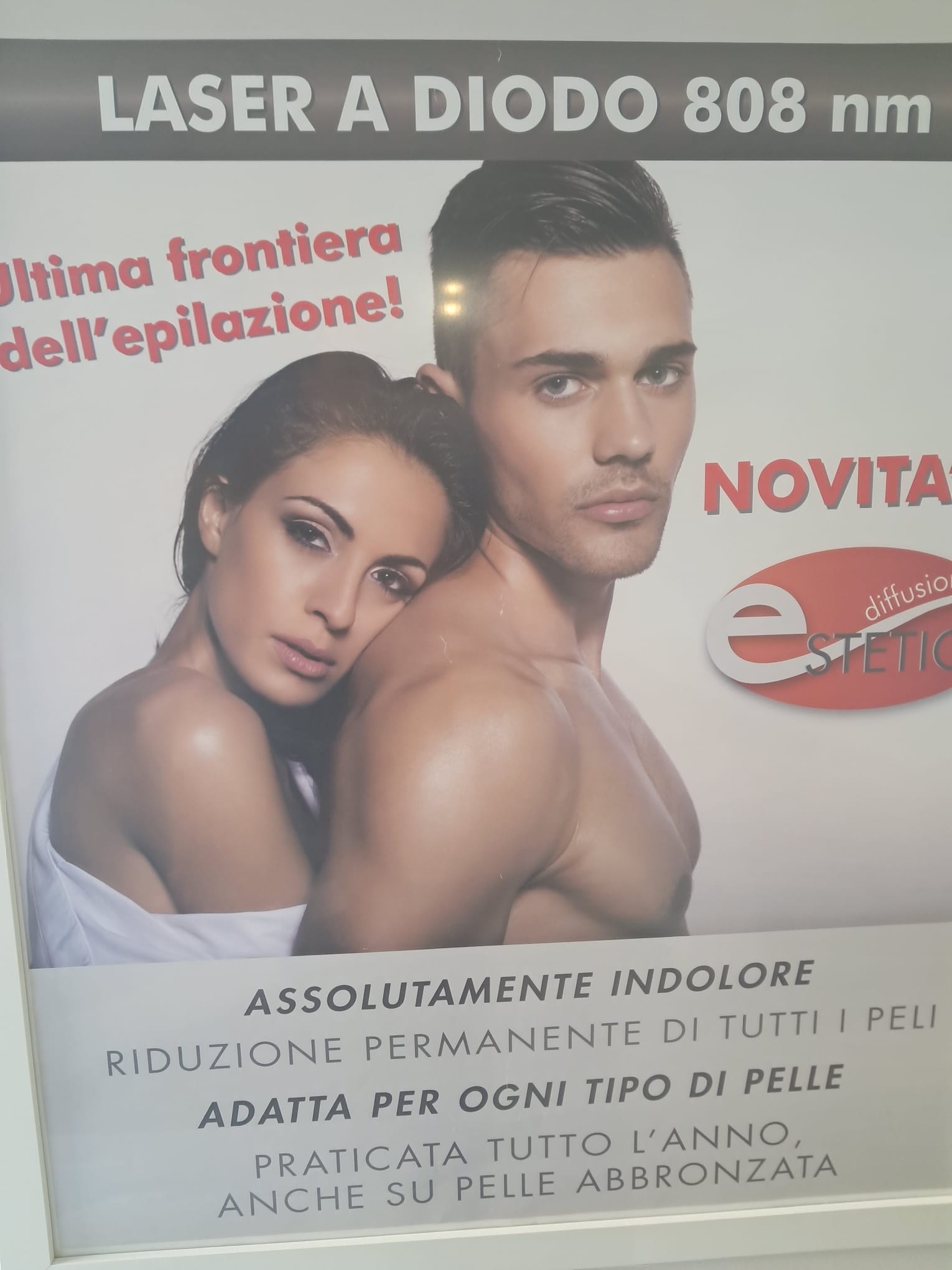 Promo del trattamento laser diodo